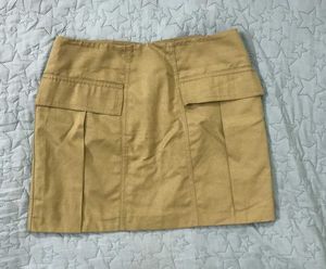 ❌SALE H&amp;m Linen-Blend Cargo Skirt