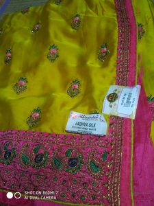 Designer Saree With Running Blouse
