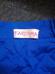 Blue Embellished Indian Dress Material