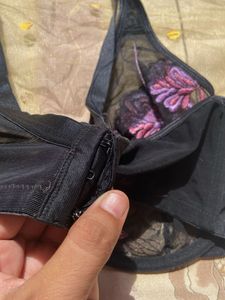 Pluse Size See Through Bra