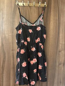 Floral Print Romper
