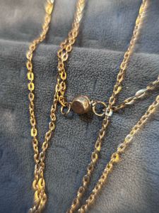 Set Of 2 Gold Necklaces