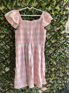 Pink Gingham Sundress