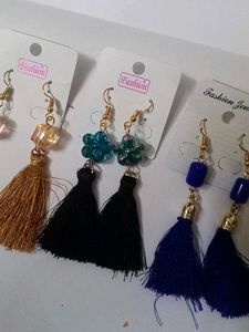 Tassel Dangle Earrings - Fun &amp; Colorful!