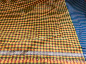 Banarasi Silk Multicolour Box Design Saree