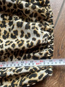 Lightweight Georgette Leopard Print Top