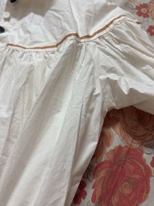 White Long Sleeve Top
