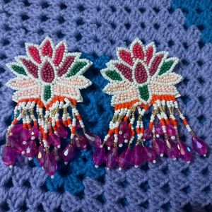 Beaded Dangle Earrings