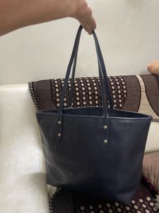 Coach Leather Tote Bag