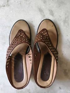Brown Ethnic Flats