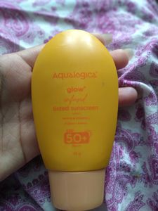 Aqualogica Tinted Sunscreen 💛