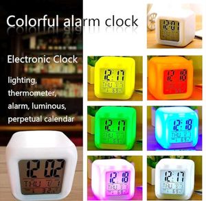 Glowcube Color-changing Led Alarm Clock