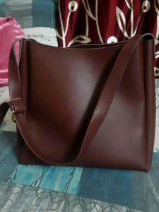 Brown Tote Bag