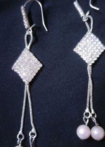 🔥😱 6.3 Mm Long Stone Earrings 😱