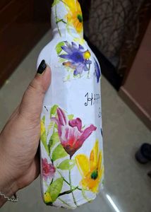 Handcrafted &#39;Happy Birthday&#39; Bottle