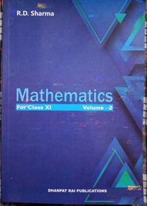 R.D. Sharma Mathematics Vol-2