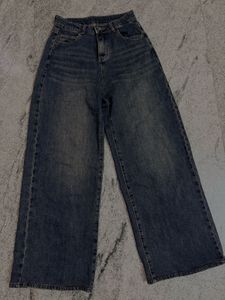 SOLD Unisex Super Baggy Blue Jeans