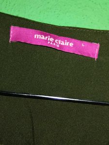 Chic Olive Green Top