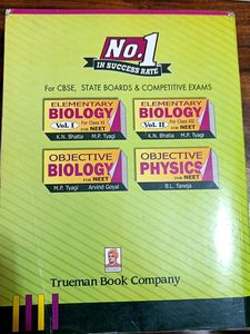 Truemans Biology Question Book For NEET Vol1