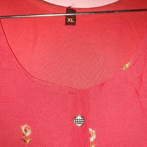 Women&#39;s Embroidery Long Frock Type Kurti