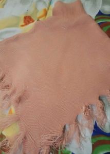 Stylish Fringed Shawl top for girls