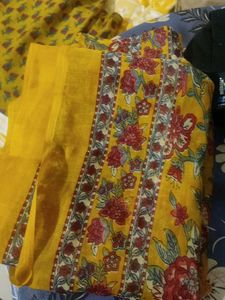 Floral Print Kurta Set
