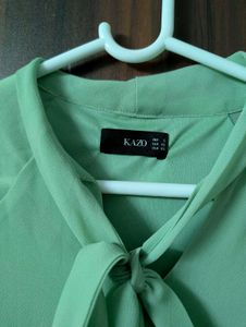 Kazo mint green dress