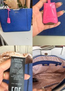 Authentic Guess Snake Tote