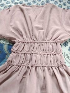 Cute Dusty Rose💗 V-Neck Top (With👖)
