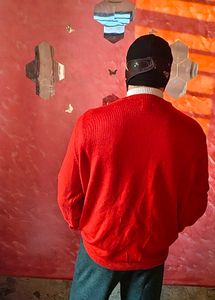 Festive Reindeer Christmas Sweater