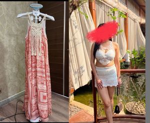 Combo Of Zara Dress & Boho Coord Set