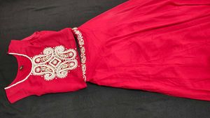 Skirt Blouse And Shrug ( 3 Piece)