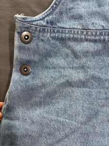 Denim Overall Dress