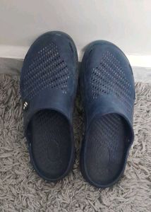Blue Casual Clogs