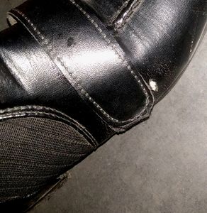 Vintage Black Leather Boots