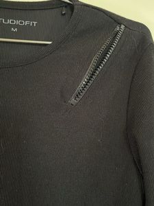 Black Long Sleeve Bodysuit