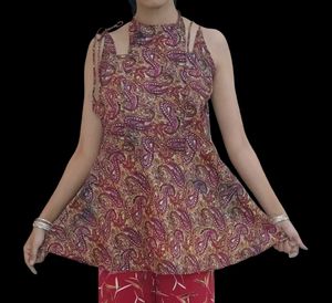 Rajasthani Dress Back Less