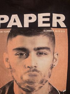 PAPER Branded Black T-Shirt