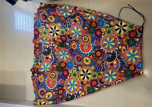 Colorful Print Ethnic Skirt &amp; Top| never used