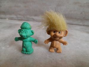 Vintage Troll Dolls (x2)