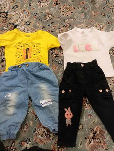 combo 2 jeans and Top