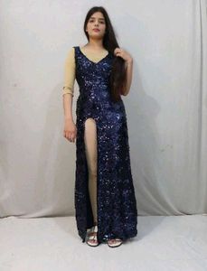 Western Style Slit Dress