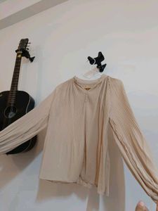 Elegant Pleated Top