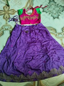 Used Hand Made Langha Choli No Dupatta