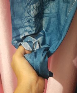 Skinny Skull Print Jegging