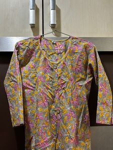 Jaipuri Print Kurta