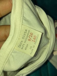 ZARA girls fitted top