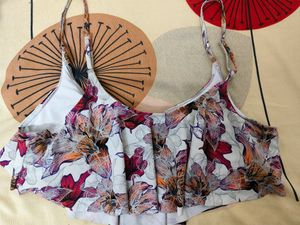 Floral Bikini Top Non Padded 38-40