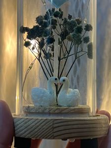 Swan Decor with Lights