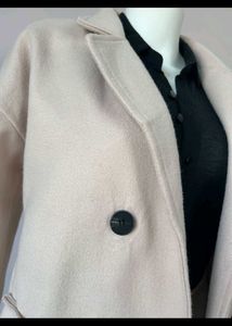 Elegant Beige Overcoat